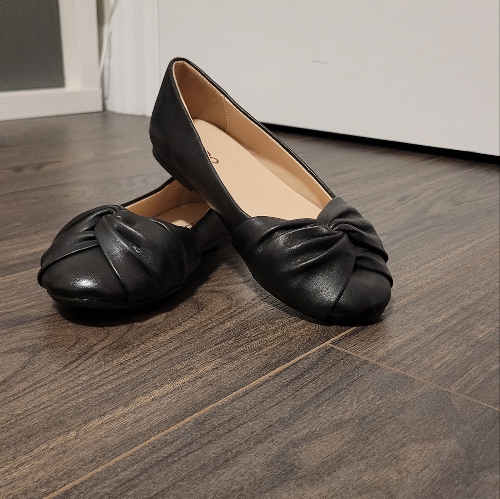 Aldo black shoes - girls size 1